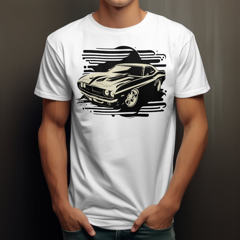 Classic Car Challenger - T Shirt