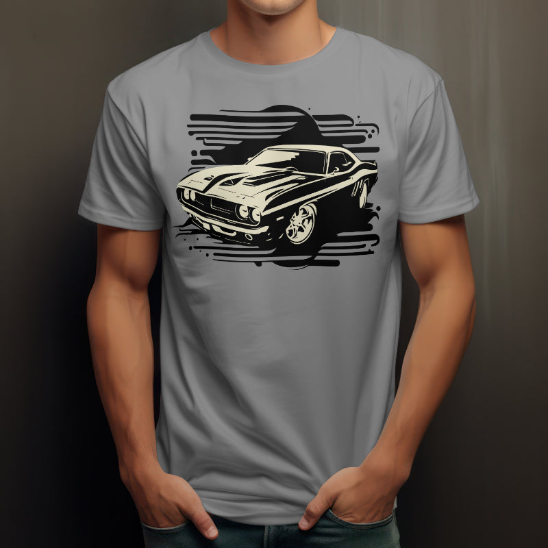 Classic Car Challenger - T Shirt