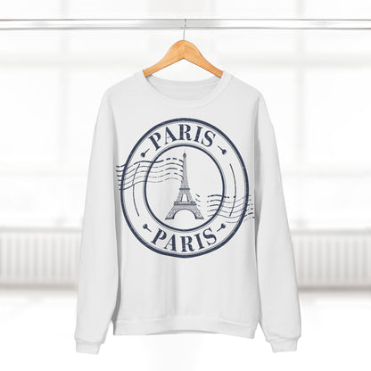 Unisex Sweatshirt - Passport Stamp - Paris