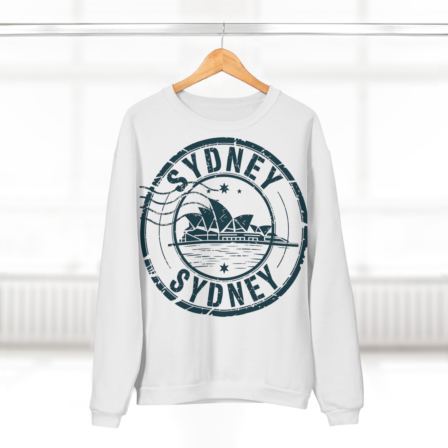 Unisex Sweatshirt - Passport Stamp - Sydney