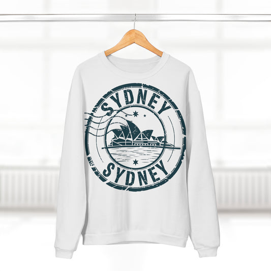 Unisex Sweatshirt - Passport Stamp - Sydney