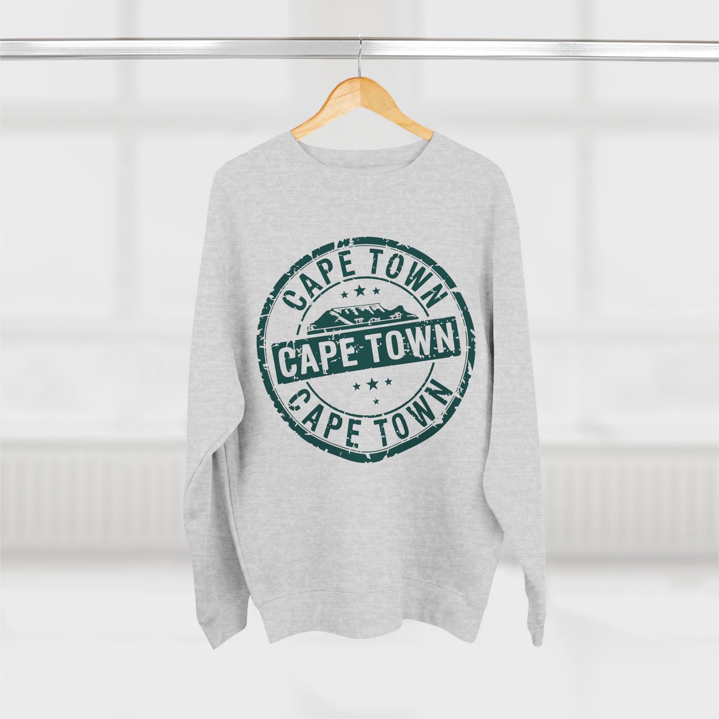 Unisex Sweatshirt - Passport Stamp - CapeTown