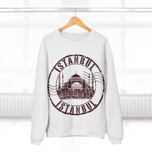 Unisex Sweatshirt - Passport Stamp - Istanbul