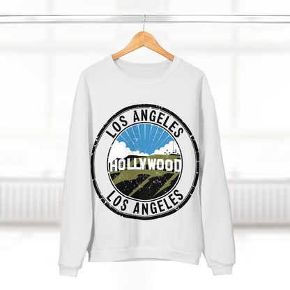 Unisex Sweatshirt - Passport Stamp - Los Angeles