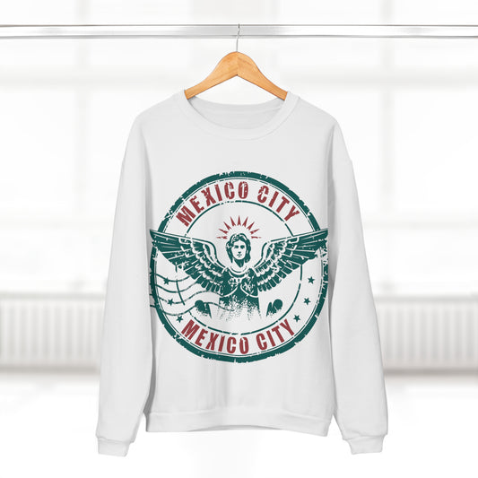 Unisex Sweatshirt - Passport Stamp - Mexico City