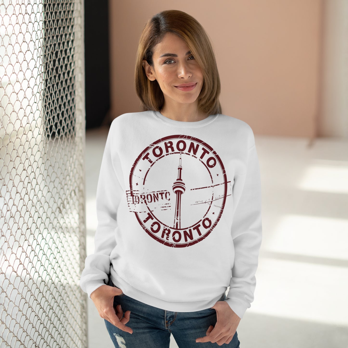 Unisex Sweatshirt - Passport Stamp - Toronto