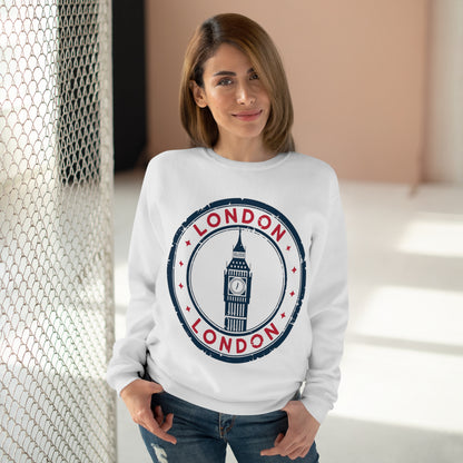 Unisex Sweatshirt - Passport Stamp - London