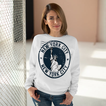 Unisex Sweatshirt - Passport Stamp - NY City