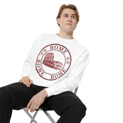 Unisex Sweatshirt - Passport Stamp - Rome