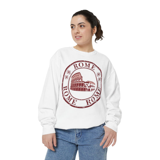 Unisex Sweatshirt - Passport Stamp - Rome